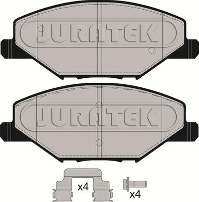 Juratek JCP8249 - Komplet Pločica, disk-kočnica www.molydon.hr