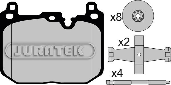 Juratek JCP8231 - Komplet Pločica, disk-kočnica www.molydon.hr