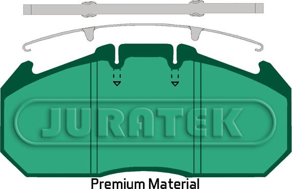 Juratek JCP2404 - Komplet Pločica, disk-kočnica www.molydon.hr