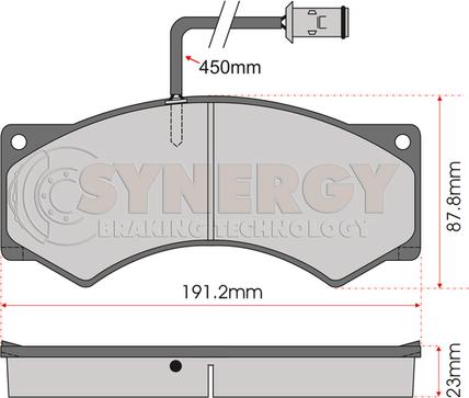 Juratek SYN3376 - Komplet Pločica, disk-kočnica www.molydon.hr