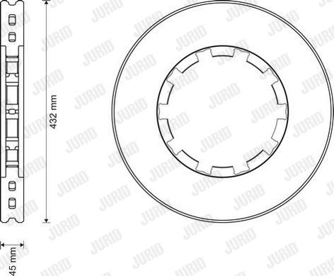 Jurid 569157J - Kočioni disk www.molydon.hr