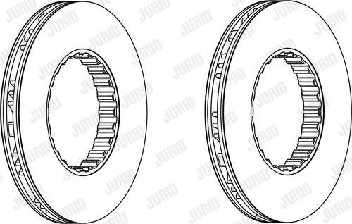 Jurid 569214JK - Kočioni disk www.molydon.hr