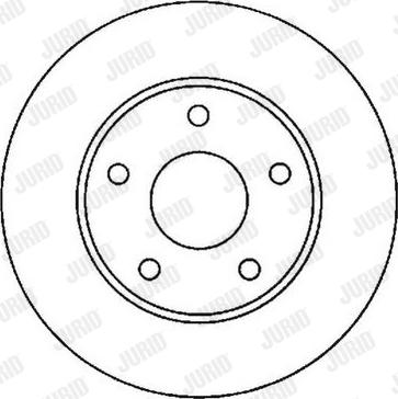 Jurid 561950JC - Kočioni disk www.molydon.hr