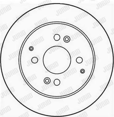 Jurid 561952J-1 - Kočioni disk www.molydon.hr