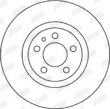 Jurid 561966J-1 - Kočioni disk www.molydon.hr