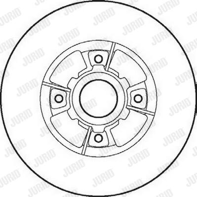 Jurid 561968JC-1 - Kočioni disk www.molydon.hr