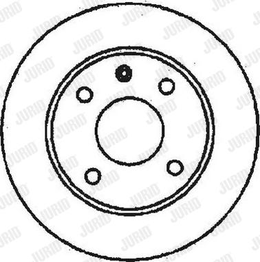 Jurid 561491J-1 - Kočioni disk www.molydon.hr