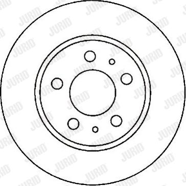 Jurid 561443J - Kočioni disk www.molydon.hr