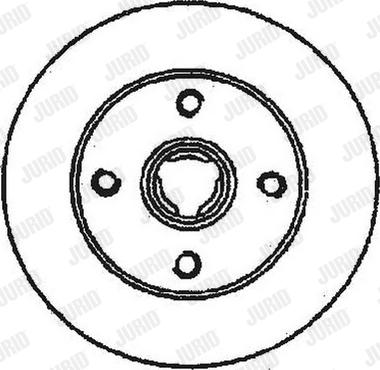 Jurid 561460J-1 - Kočioni disk www.molydon.hr