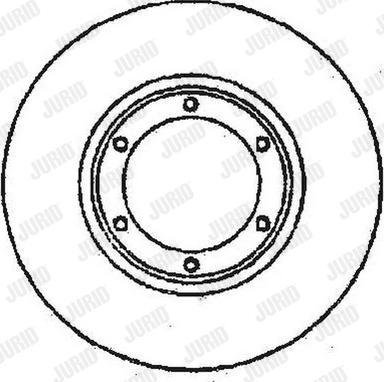 Jurid 561416JC - Kočioni disk www.molydon.hr