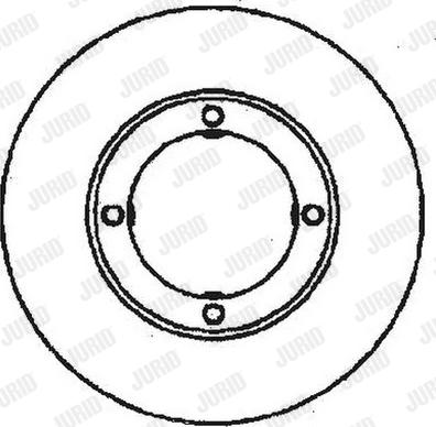 Jurid 561425J - Kočioni disk www.molydon.hr