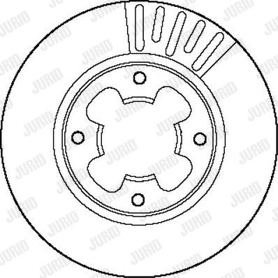 Jurid 561423J - Kočioni disk www.molydon.hr