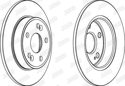 Jurid 561597J-1 - Kočioni disk www.molydon.hr