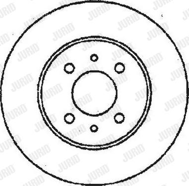 Jurid 561519J - Kočioni disk www.molydon.hr