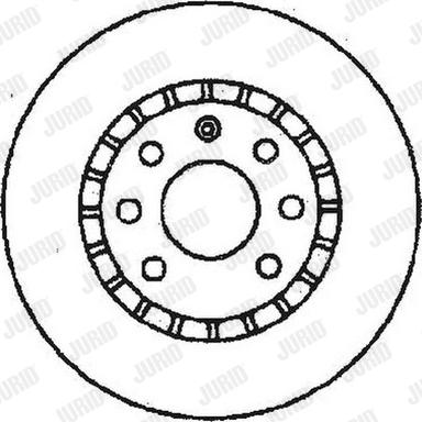 Jurid 561588J-1 - Kočioni disk www.molydon.hr