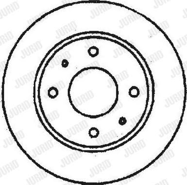 Jurid 561582JC-1 - Kočioni disk www.molydon.hr