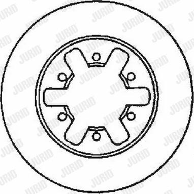 Jurid 561523J-1 - Kočioni disk www.molydon.hr