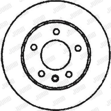 Jurid 561695J - Kočioni disk www.molydon.hr