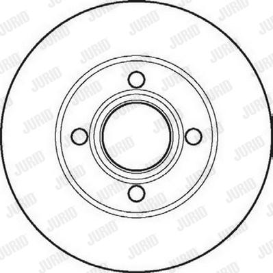 Jurid 561691J - Kočioni disk www.molydon.hr