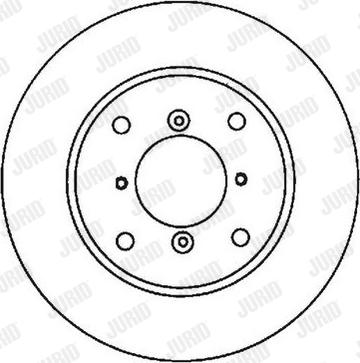 Jurid 561650J - Kočioni disk www.molydon.hr