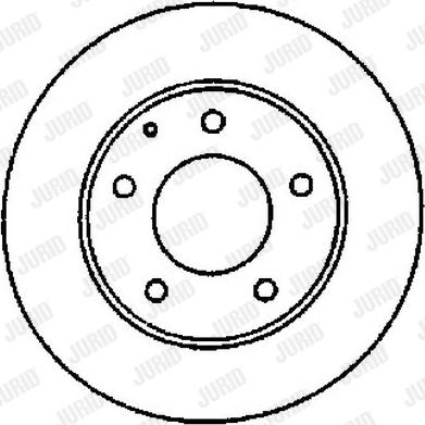 Jurid 561664J - Kočioni disk www.molydon.hr