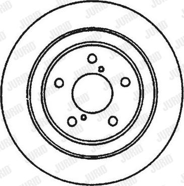 Jurid 561666J - Kočioni disk www.molydon.hr