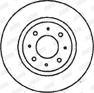 Jurid 561680J - Kočioni disk www.molydon.hr