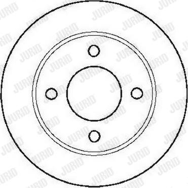 Jurid 561683J - Kočioni disk www.molydon.hr