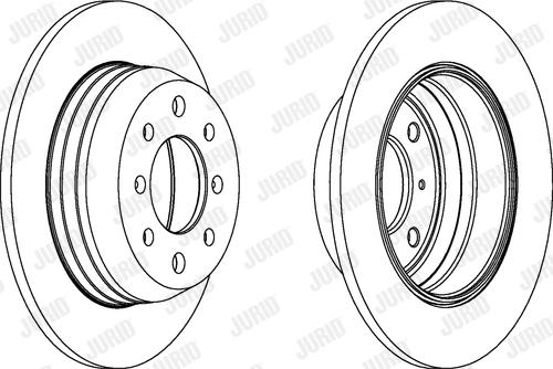 Jurid 561007J - Kočioni disk www.molydon.hr