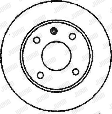 Jurid 561141J-1 - Kočioni disk www.molydon.hr