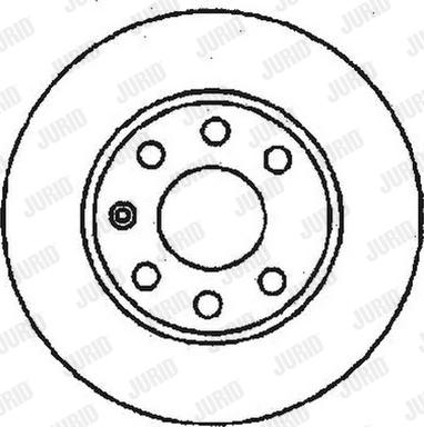 Jurid 561142J-1 - Kočioni disk www.molydon.hr