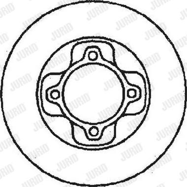 NPS M330A14 - Kočioni disk www.molydon.hr