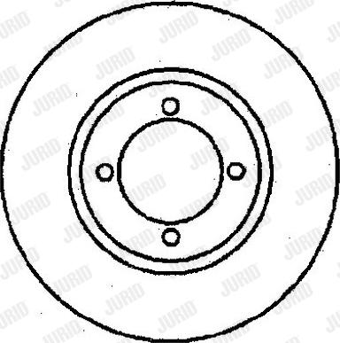 Eurobrake 5815204518 - Kočioni disk www.molydon.hr