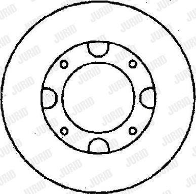 Jurid 561125J - Kočioni disk www.molydon.hr