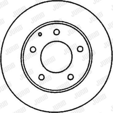 Jurid 561869J - Kočioni disk www.molydon.hr