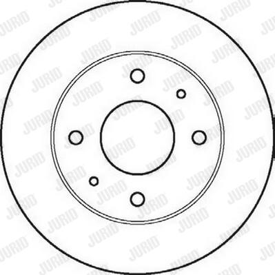 Jurid 561861JC-1 - Kočioni disk www.molydon.hr