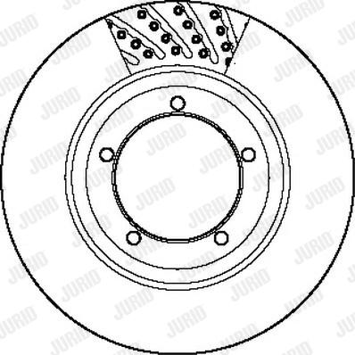 Jurid 561800J - Kočioni disk www.molydon.hr