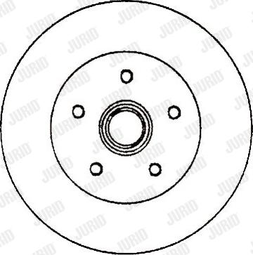 Jurid 561829J - Kočioni disk www.molydon.hr