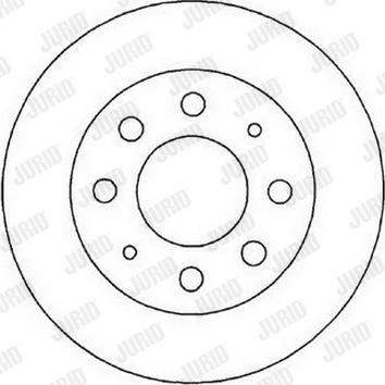 Jurid 561824J - Kočioni disk www.molydon.hr