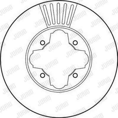 Jurid 561827J - Kočioni disk www.molydon.hr