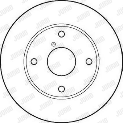 Jurid 561871J-1 - Kočioni disk www.molydon.hr