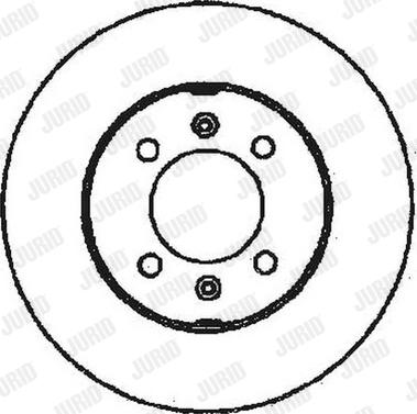 Jurid 561349JC-1 - Kočioni disk www.molydon.hr