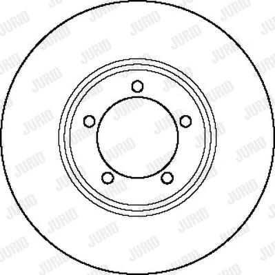 Jurid 561350J-1 - Kočioni disk www.molydon.hr