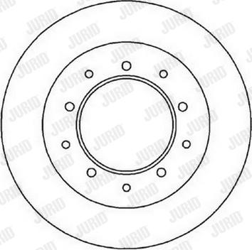 Jurid 561353JC-1 - Kočioni disk www.molydon.hr