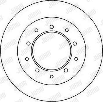 Jurid 561353JC - Kočioni disk www.molydon.hr