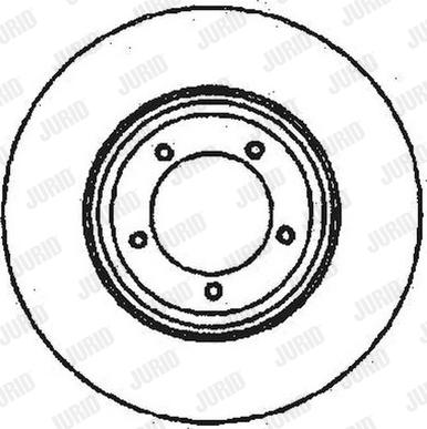 Jurid 561352JC-1 - Kočioni disk www.molydon.hr