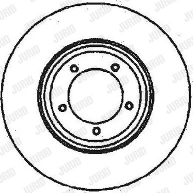 Jurid 561352JC - Kočioni disk www.molydon.hr