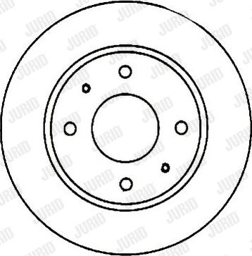 Jurid 561325J - Kočioni disk www.molydon.hr