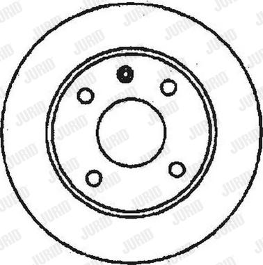 Jurid 561373J-1 - Kočioni disk www.molydon.hr