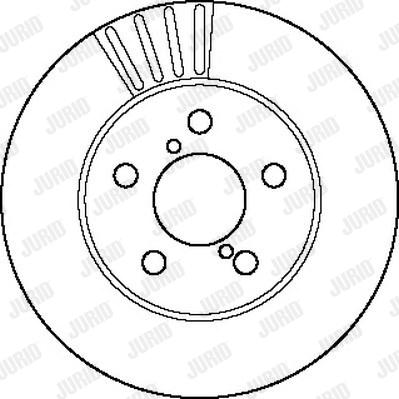 Jurid 561750J - Kočioni disk www.molydon.hr